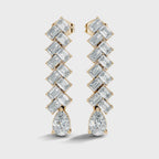 Crystal Herringbone Drops