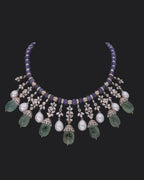 Tanzanite & Emerald Dynasty Set