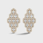 Lattice Shield Earrings