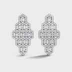 Lattice Shield Earrings