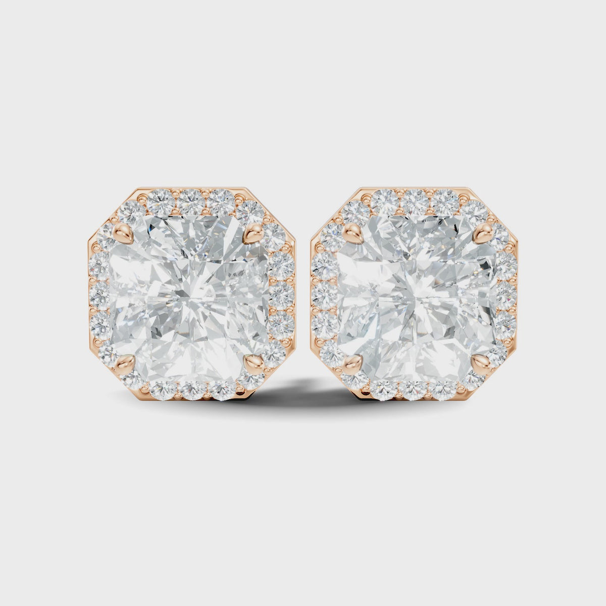 Cushion Imperial Studs