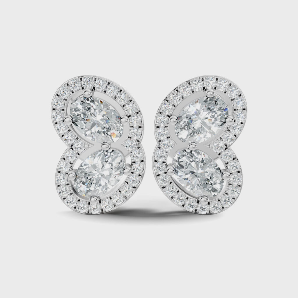 Infinity Halo Studs