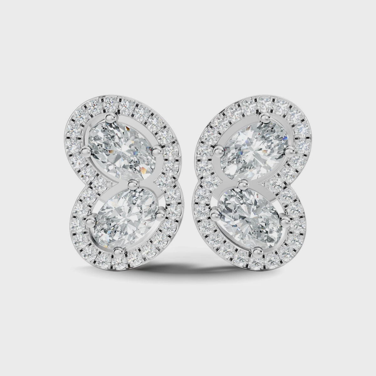 Infinity Halo Studs